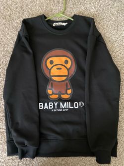 A bathing ape baby milo crewneck sweater