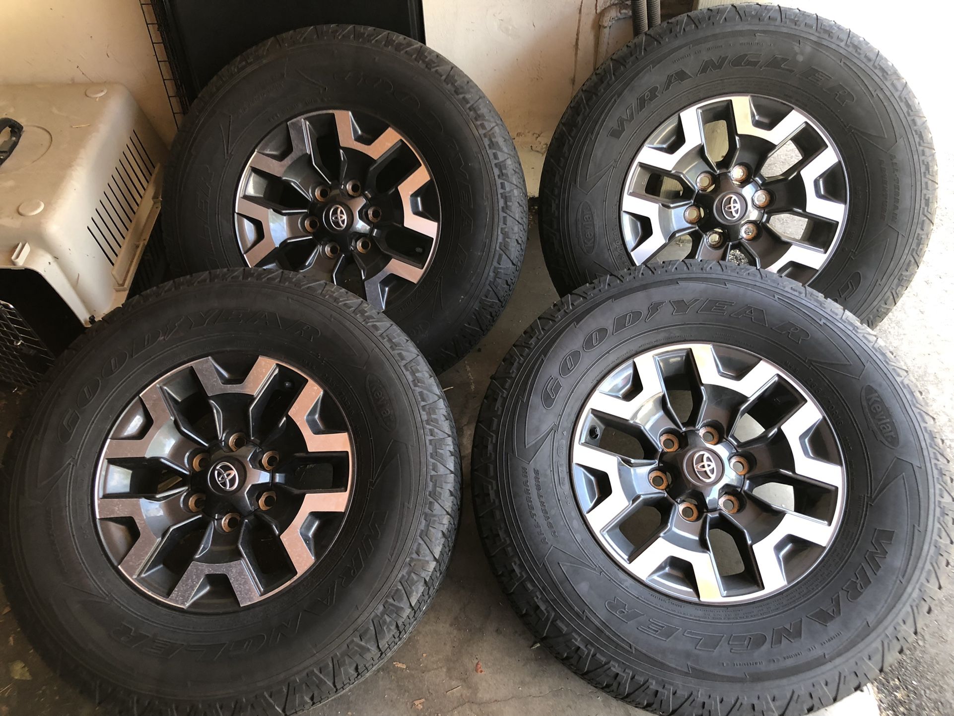 Toyota 16” TRD Off Road Rims w/ Tires