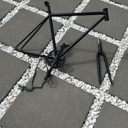 GOLDEN CYCLE FRAME + FORK (NEED GONE ASAP)