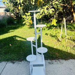 6 Tier Wood Flower Plant Stand Size 50" Tall New condition  