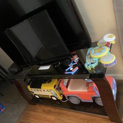 TWO FREE TV AND TV STAND