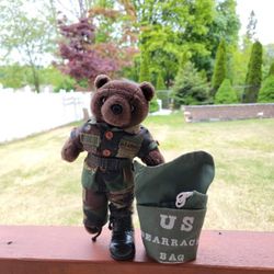 Bear Force of America Army Soldier Plush