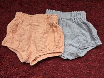 Muslin Bloomer Shorts Set of 2
