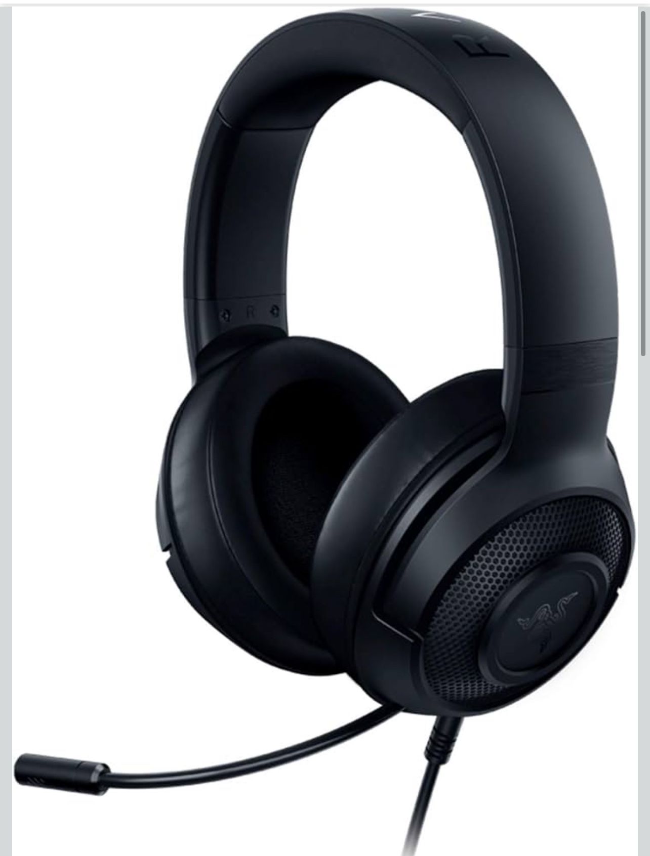 Razer Kraken X Ultralight Gaming Headset: 7.1 Surround Sound - Lightweight Aluminum Frame - Bendable Cardioid Microphone - for PC, PS4, PS5, Switch, X