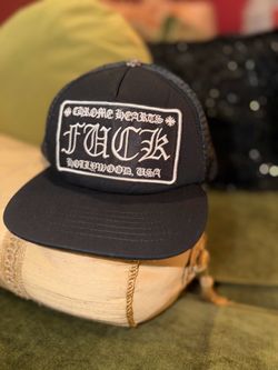 Chrome Hearts Trucker Hat Black