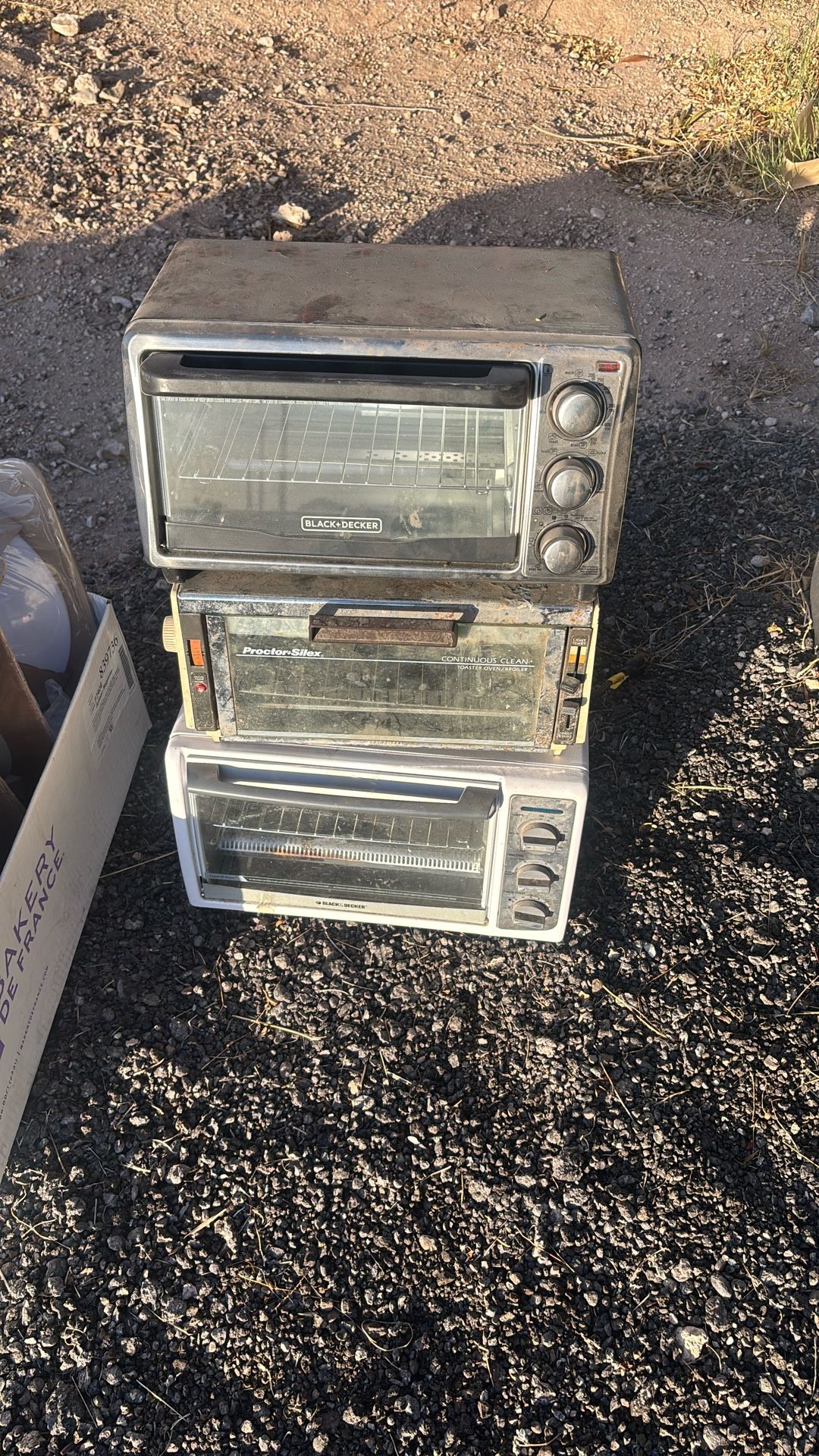 Three Conventional Ovens