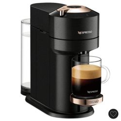 Nespresso Virtuo Machine In Black And Rose Gold Edition From Bloomingdale’s Works Perfectly$70 Firm
