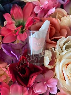 Bad Bunny Valentine’s Shot Glass