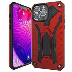 Kitoo Defender Designed For IPhone 13 Pro Max Eco-Friendly Case With Kickstand, Military Grade Shockproof 12ft. Drop Tested —box-855-1