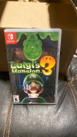 Nintendo switch Luigi’s mansion 3