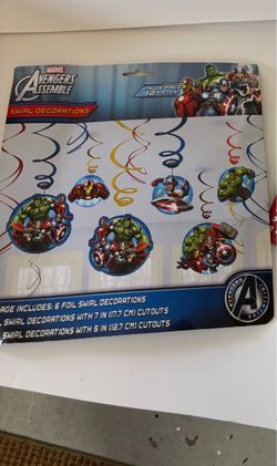 Disney Avengers Party Decor