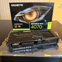 Gigabyte GeForce RTX 4070 12GB WINDFORCE OC GDDR6X GPU