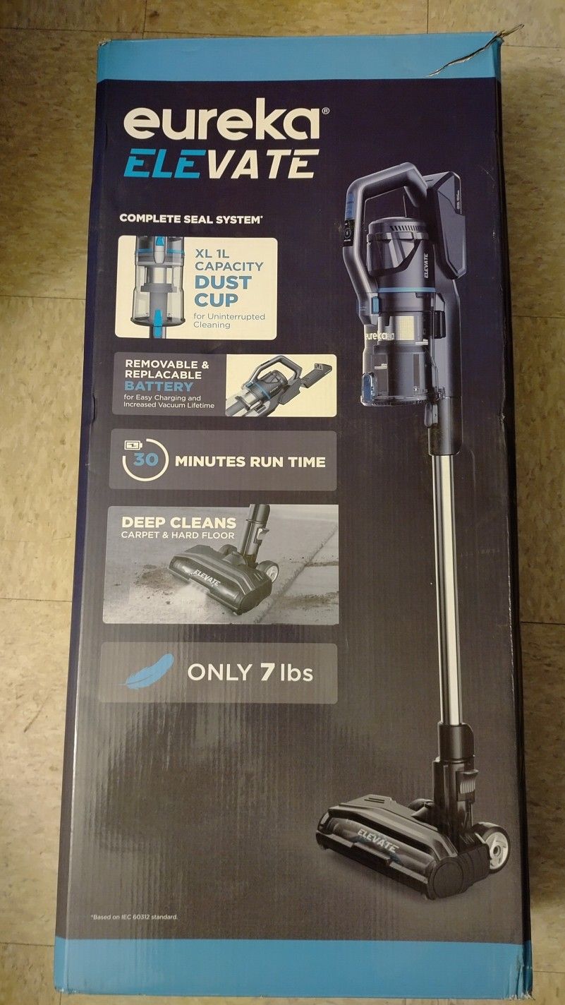 Vacume Eureka Elevate Cordless, Rechargeable Vacume Cleaner