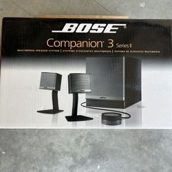Bose Companion 3 Series ll Multimedia Speaker System