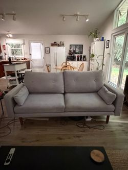 AllModern Sofa with Built-In USB Charging – $400 OBO