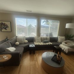 Big Grey Couch For Cheap!