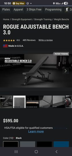 Rogue Adjustable Bench 3.0
