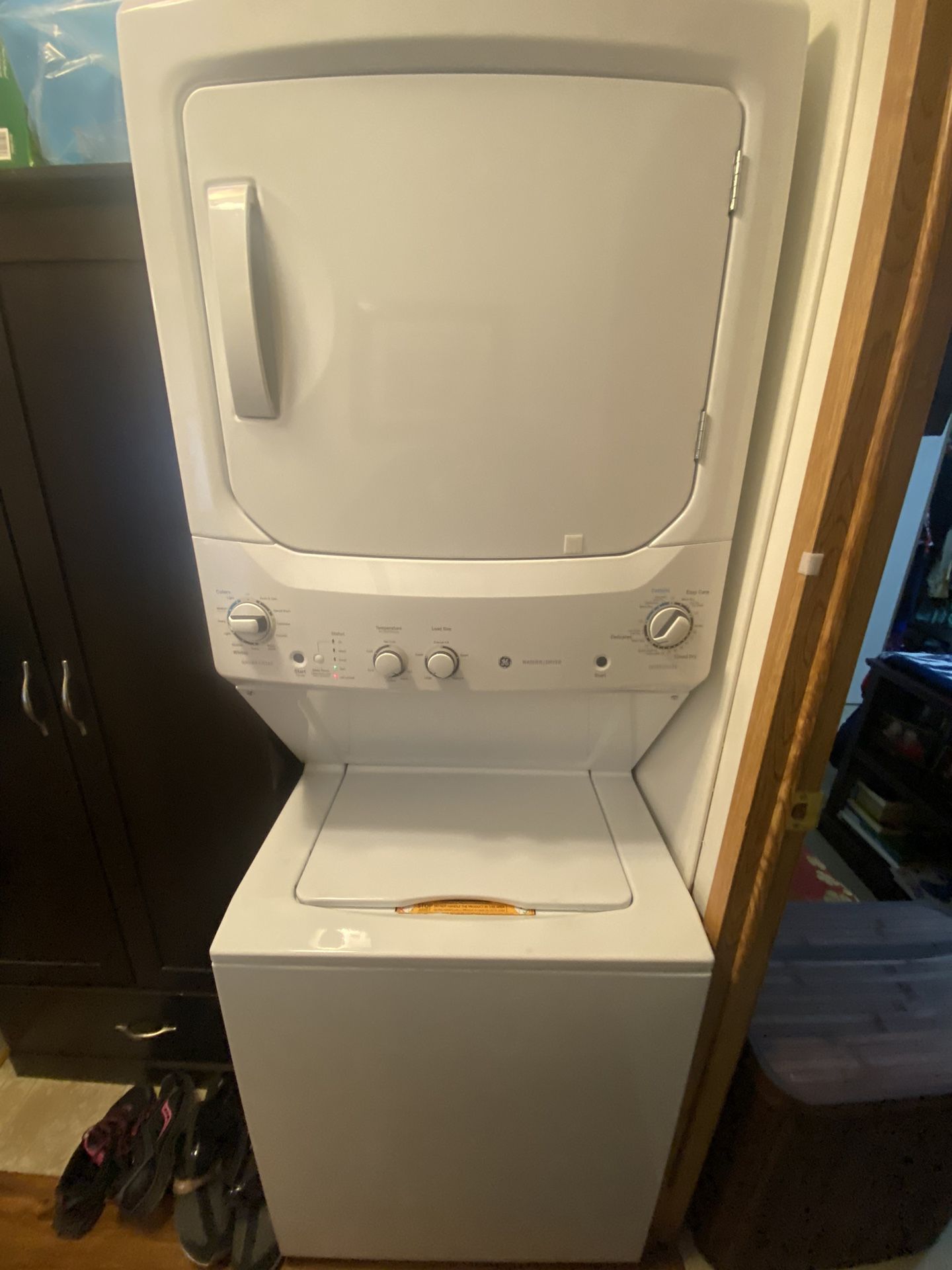 GE Stacked Washer And Dryer