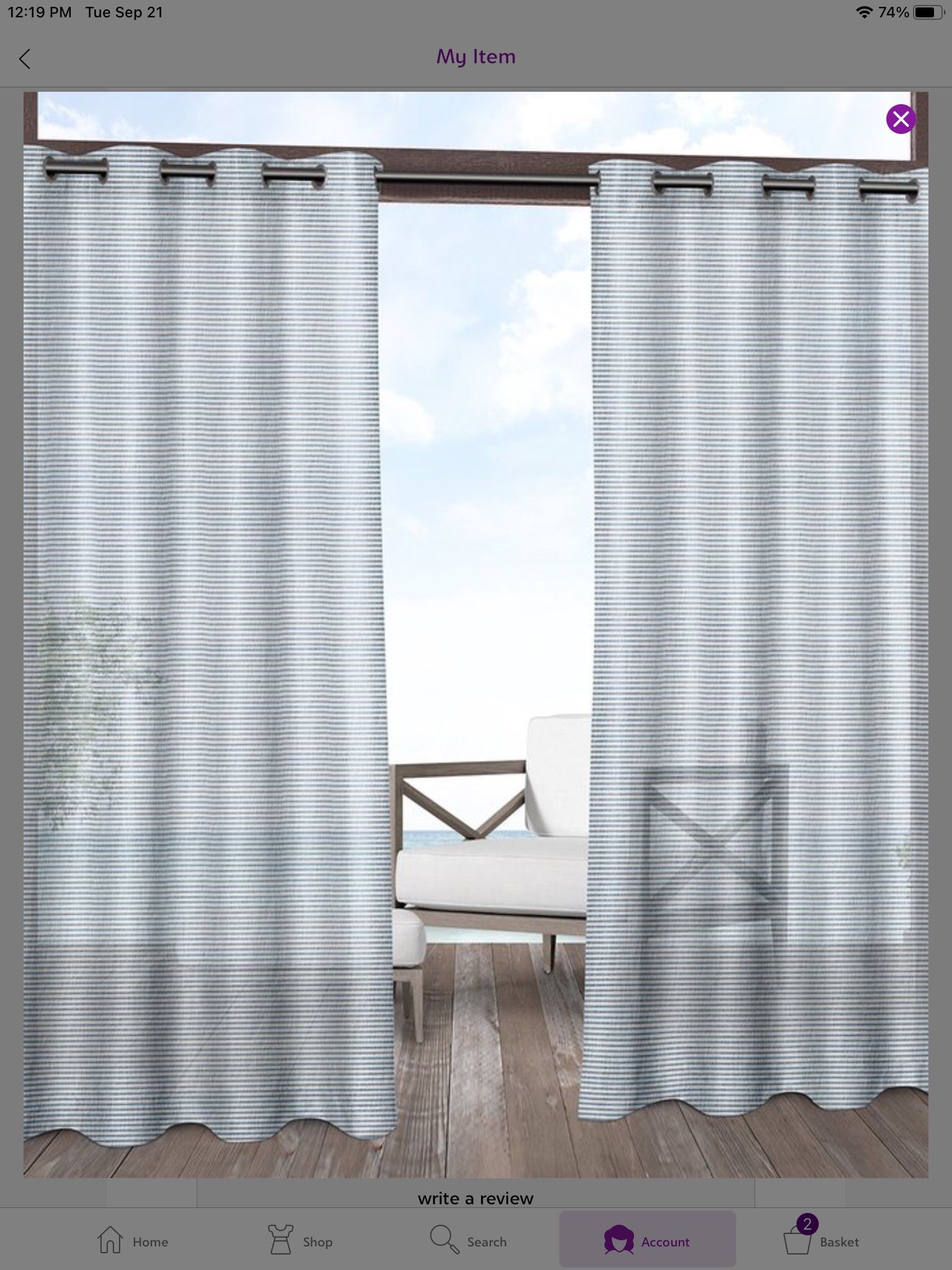 Outdoor Patio Curtains