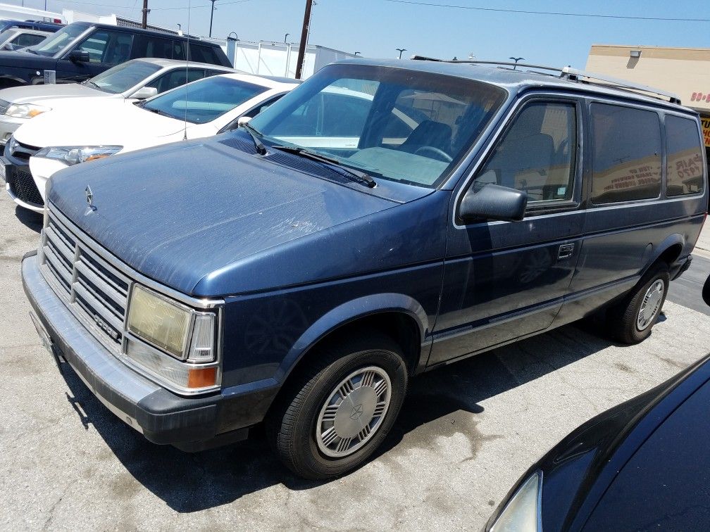 Dodge caravan 1987