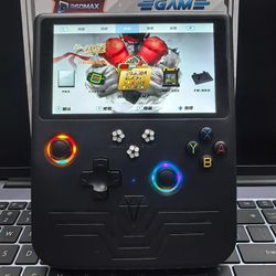 R60MAX 6" IPS Retro Handheld Game Console 41K+ Games Linux RGB Joysticks 128gb