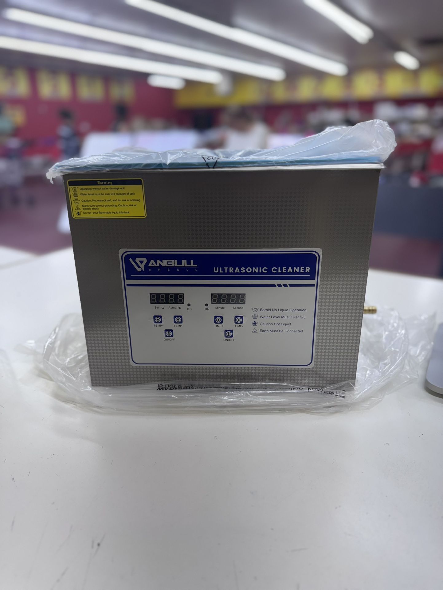 Digital Ultrasonic Cleaner With Timer
