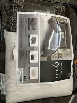Unopened Addison Park 9 Piece Queen Bedding Set
