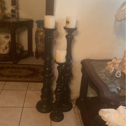3 Pc Candle Set No Candles Not Included