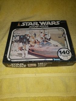 Star Wars Jigsaw Puzzle 1977