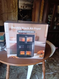 Double stack air fryer