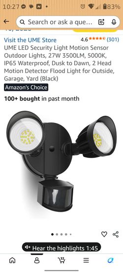 Motion light