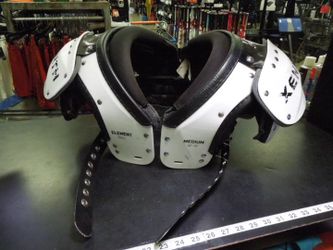 Used Xenith Element Skill Shoulder Pads Size Medium 18-19"