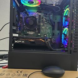 Gaming pc intel i7-4790, rx 580 8 gb, 16 gb ram, ssd, hdd, wifi, keyboard and mouse 