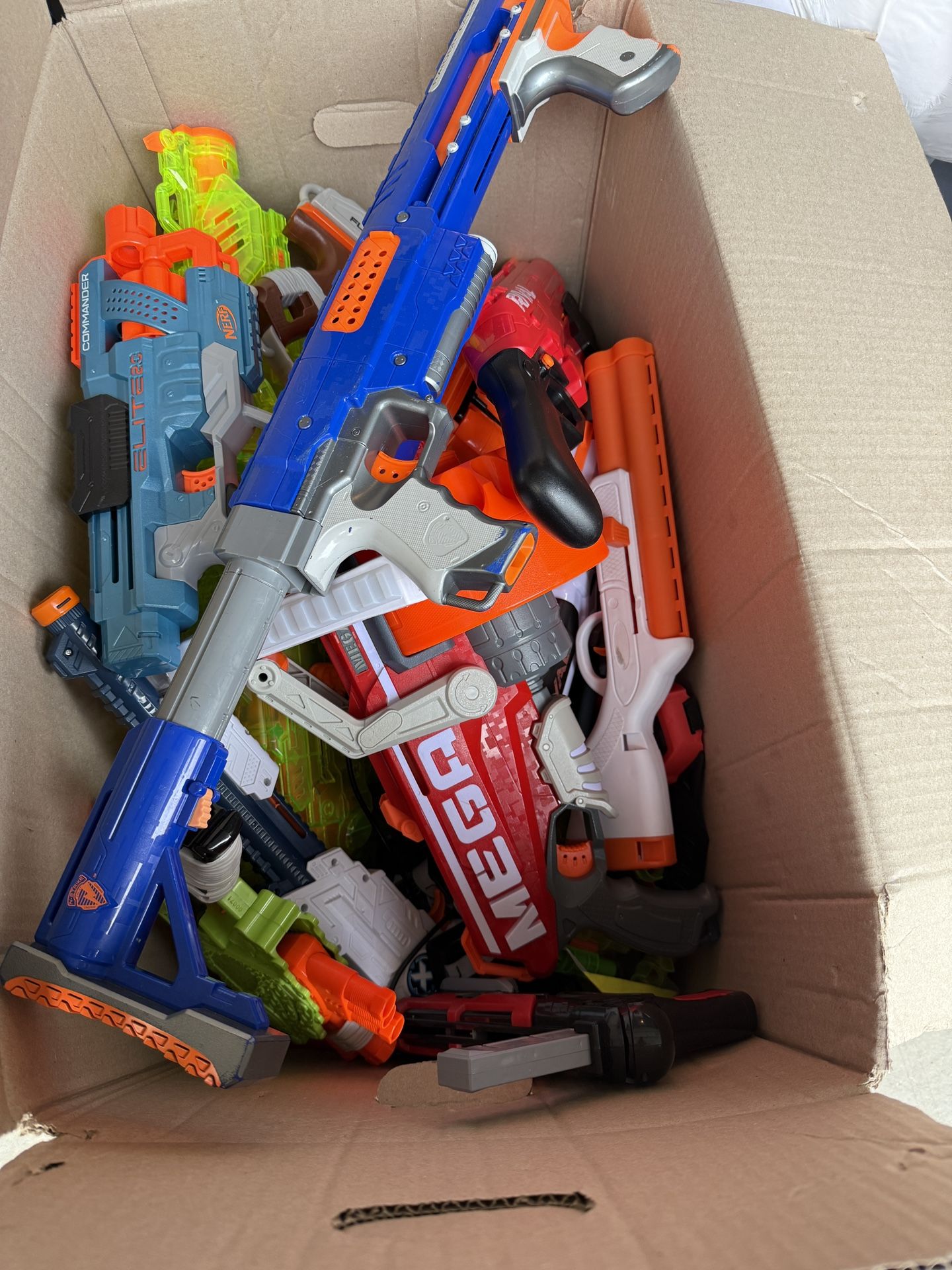 Various Nerf Guns