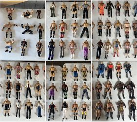 WWF/WWE action figures set