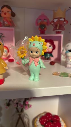 Green Sunflower Lion Sonny Angel