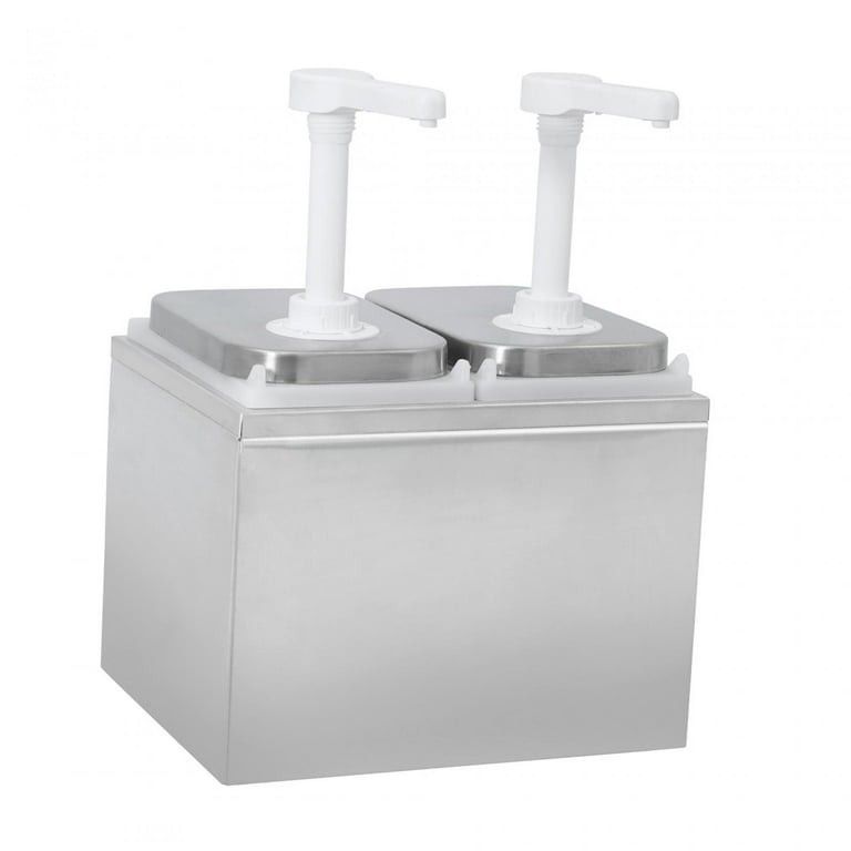 Kohl's Double Sauce Dispenser Pump Stainless Steel