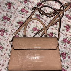 Tan Crossbody purse