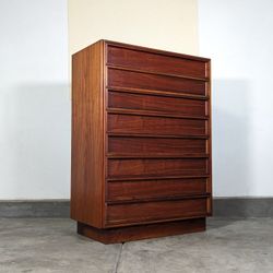 Vintage Mid Century Walnut Highboy Dresser by John Keal for Brown Saltman,  C1960s for Sale in Chino Hills, CA - OfferUp
