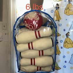 Kids Crate & Barrel The Land of Nod Living Room Lanes Indoor Bowling Set Backpac