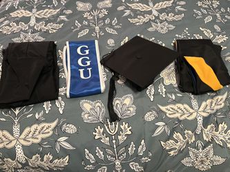 GGU master graduate full set gown