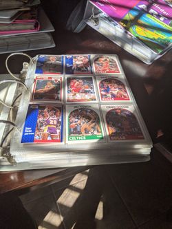 Basketball cards. Binder full from 88, 89, 90, 91