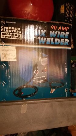 Flux welding equipment