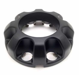 OEM Ford Super Duty Front Matte Black Open Center Center Cap