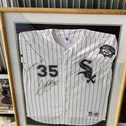 Frank Thomas AUTOGRAPHED Jersey White Sox 