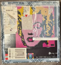 Lego Andy Warhol art Marylin Monroe #31197 open box all bags sealed