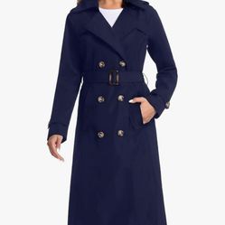 NEW Navy blue trench coat