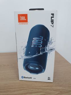 JBL - FLIP 7 Portable Waterproof And Drop-Proof Speaker (Brand New) Blue