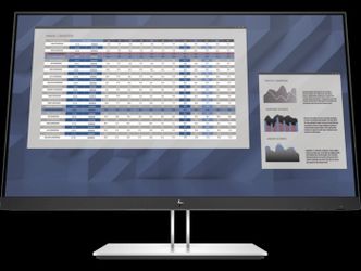 (NEW INBOX) HP E27 G4 Diagonal Full 27" HD Monitor


