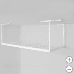 (2) SafeRacks 4 ft. x 8 ft. Adjustable Height Overhead Garage Storage Rack
